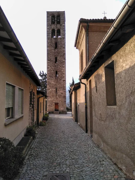 Lugano Switzerland Panorama City Historic Buildings — Stock Photo, Image