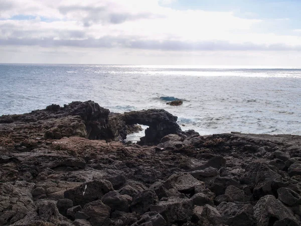 西班牙兰萨罗特 蒂曼法亚国家公园是加那利群岛的一个国家公园 — 图库照片