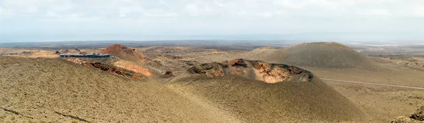 Lanzarote Spanyolország Timanfaya Nemzeti Park Kanári Szigetek Nemzeti Parkja — Stock Fotó