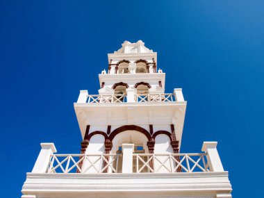 Santorini, Yunanistan: tipik Yunan kilisesi