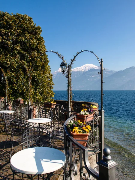 Menaggio Italy Lakefront Historic Buildings Famous Town — Stock Photo, Image