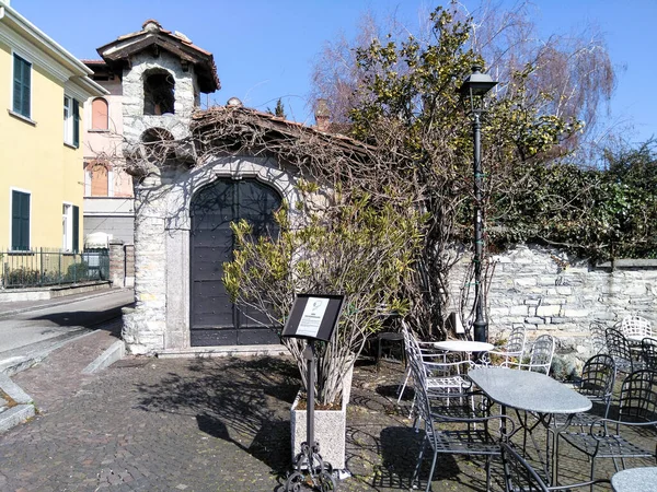 意大利梅纳吉欧 拉开普和这个著名城镇的历史建筑 — 图库照片