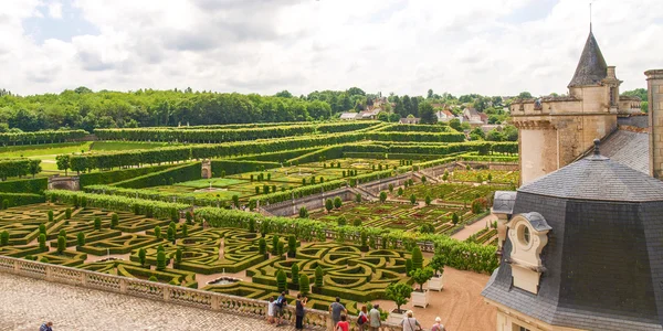 Chateau et jardins de Villandry — Zdjęcie stockowe