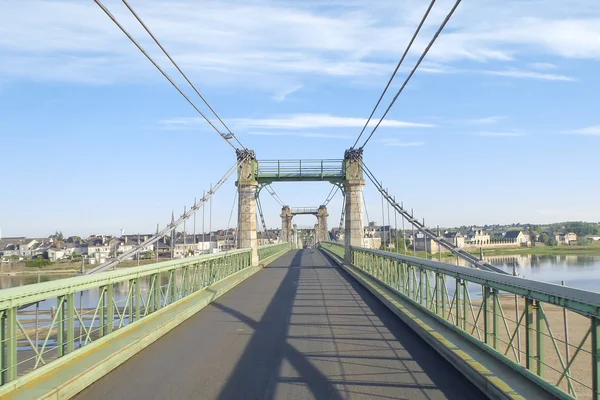 Ponte sulla Loira fluviale — Foto Stock