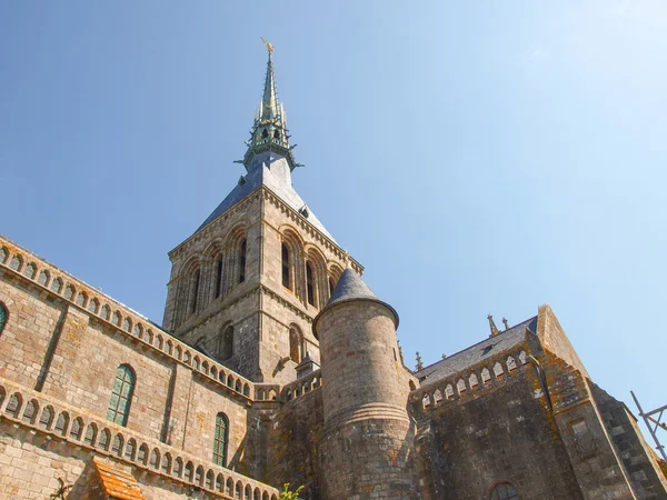 Abadia de Mont St. Michel — Fotografia de Stock