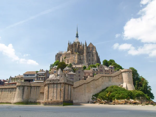 A Mont St. Michel apátság — Stock Fotó