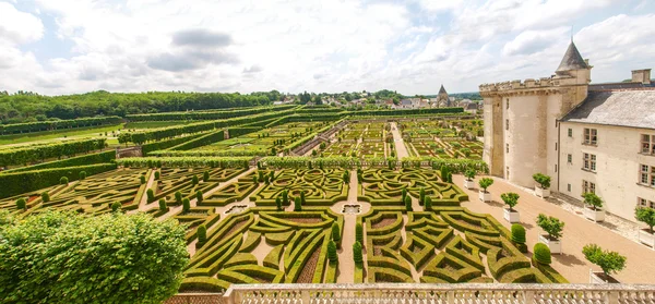 Chateau et jardins de Villandry — Zdjęcie stockowe