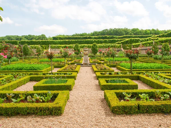 Castillo y Jardines de Villandry — Foto de Stock