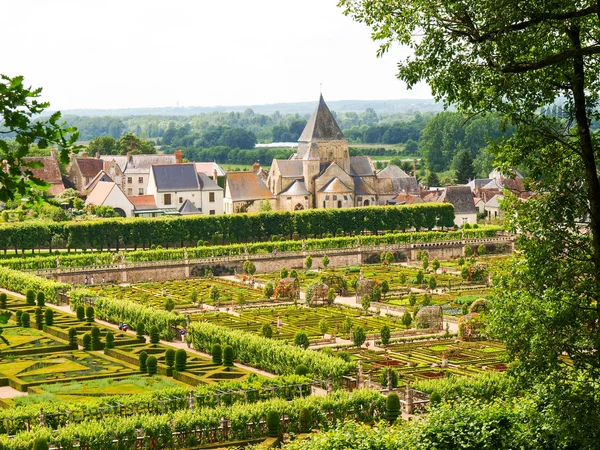 Chateau et jardins de Villandry — Stockfoto