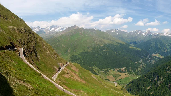 Skiparadies Alpen — Stockfoto