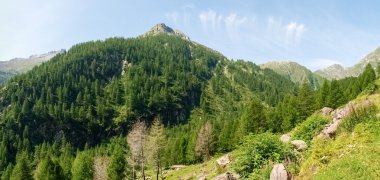 Val sambuco Gölü Naret doğru