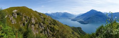 Como Gölü'nün panoramik görüntüler