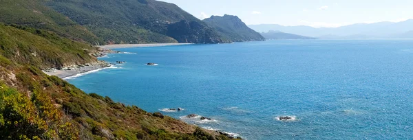 Cap Corse, la playa de Nonza . —  Fotos de Stock