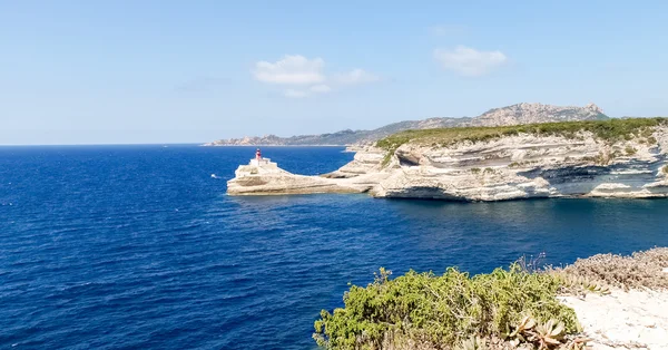 Bonifacio deniz feneri — Stok fotoğraf