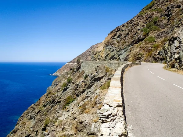 Cap Corse, la côte méditerranéenne . — Photo