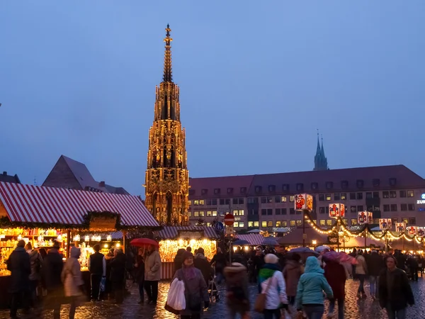 Nürnberg-kerstmarkt — Stockfoto