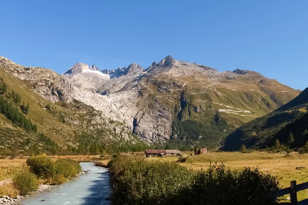 Alpes suisses, glacier Furka — Photo