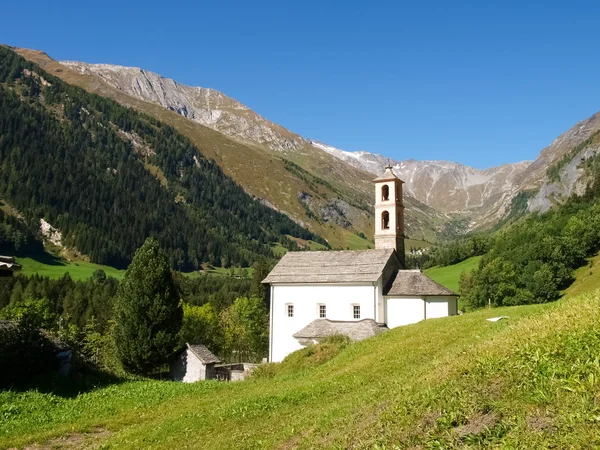 Alpes suisses, walley de Blenio — Photo