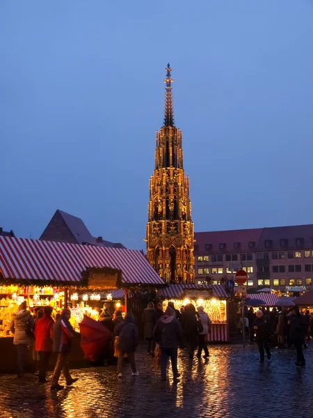 Nürnberg-kerstmarkt — Stockfoto