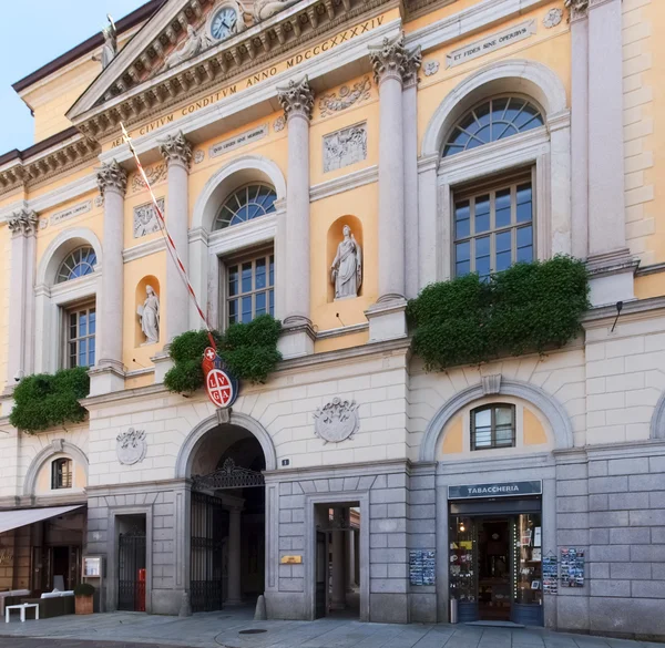 Lugano, Suíça. As ruas da cidade velha . — Fotografia de Stock