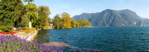 Lugano, Suíça. Imagem do parque botânico — Fotografia de Stock