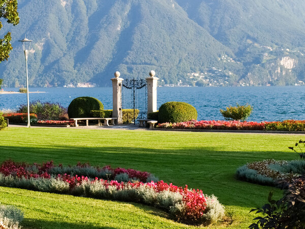 Lugano, Switzerland. Picture from the botanical park