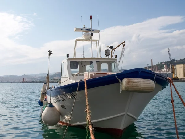 Fishing boats moored — Stock Photo, Image