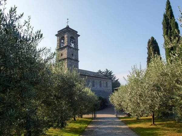 A Igreja da Abadia de Piona — Fotografia de Stock