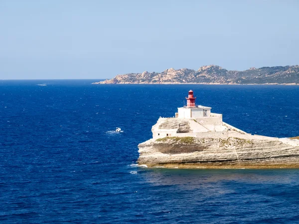 O farol de bonifacio — Fotografia de Stock