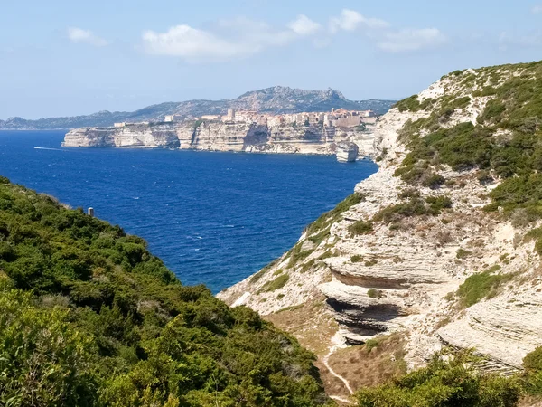 Weiße Klippen von Bonifacio — Stockfoto