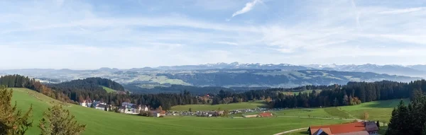 Vista panoramica delle Alpi — Foto Stock
