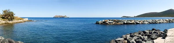 Latarnia morska wyspę Giraglia — Zdjęcie stockowe