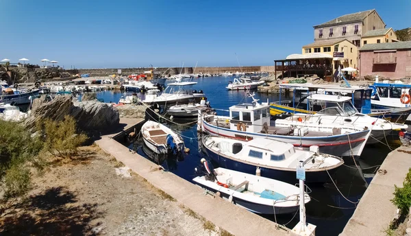 Corsica, porto di Centuri — Foto Stock