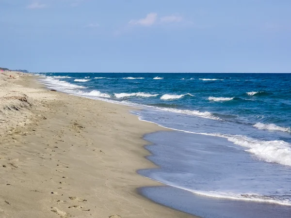 Ghisonaccia beach — Stok fotoğraf