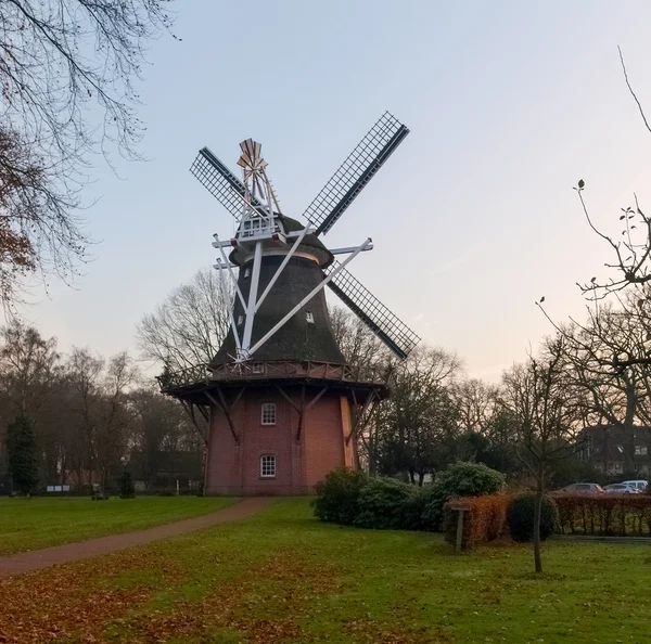 Bad Zwischenahn, windmolen in het openluchtmuseum — Stockfoto