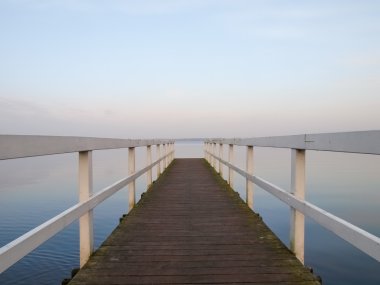 Bad Zwischenahn, göl üzerinde geçit