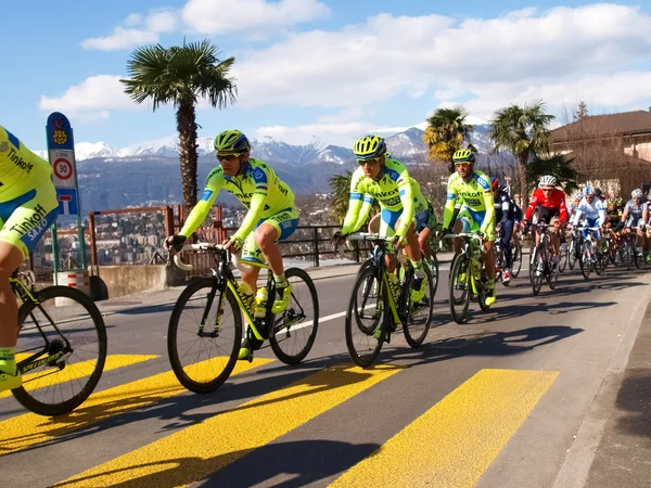 Cyklistický závod Grand Prix Lugano v roce 2015 — Stock fotografie