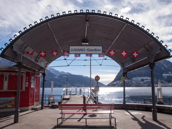 Visiret dockning för sjön navigering — Stockfoto