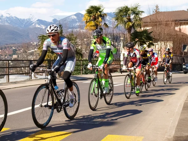 Corrida de ciclismo Grand Prix de Lugano em 2015 — Fotografia de Stock