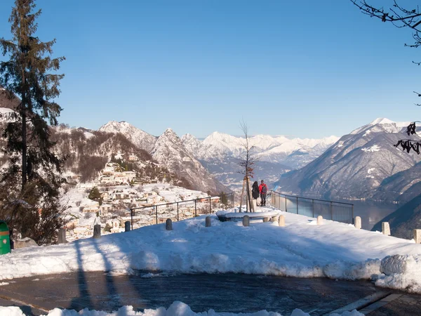 View of the village of Bré — Stock Photo, Image