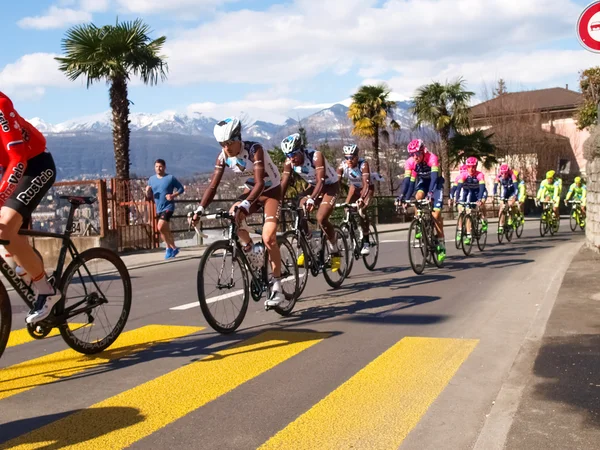 Corrida de ciclismo Grand Prix de Lugano em 2015 — Fotografia de Stock