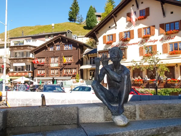Schweiziska Alperna, centrala Andermatt — Stockfoto
