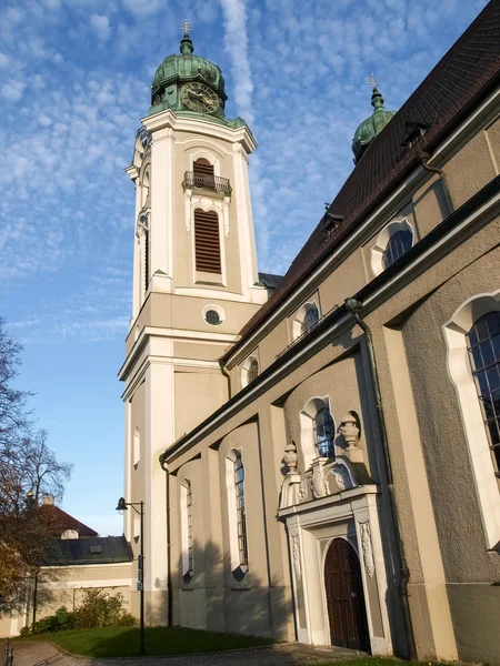 Lindenberg, εξωτερική άποψη της εκκλησίας — Φωτογραφία Αρχείου