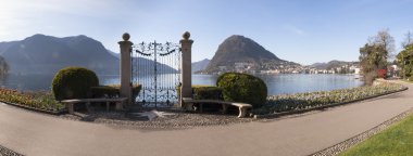 Lugano, Parco Ciani, şehir Bahçe
