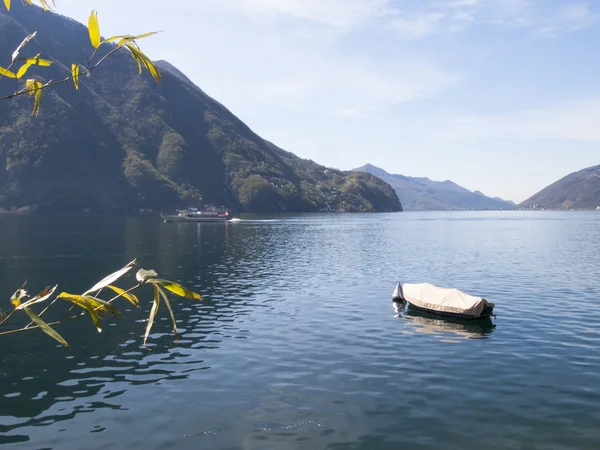 Lugano，古列 — 图库照片