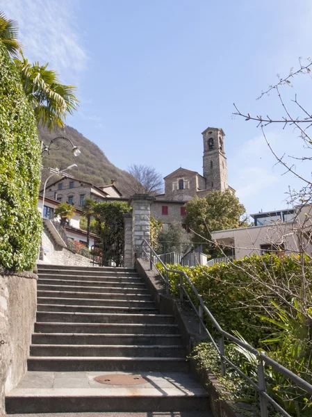 Lugano, kirche von san giorgio — Stockfoto