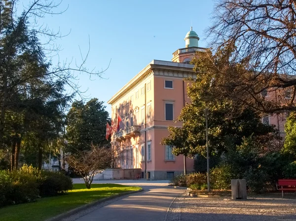 Lugano, Villa Ciani — Foto Stock