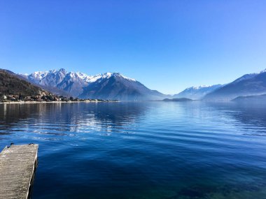 Gravedona, Italy: Historic center and lake of this beautiful town on Lake Como.