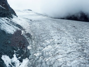 Zermatt, Switzerland: Image of the famous mountain called Catena del Monte Rosa and Cima Doufour