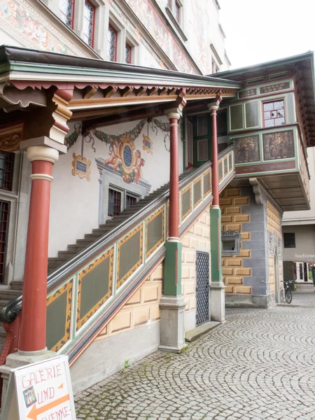 Ciudad Lindau- Calles — Foto de Stock